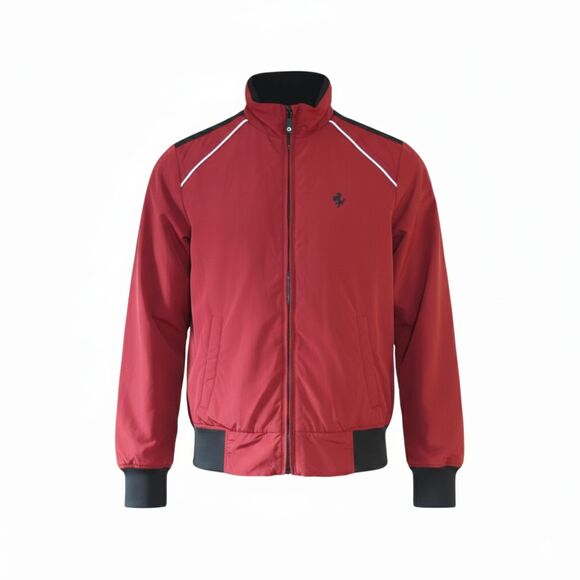 Vintage Y2K Ferrari Women Track Lightweight Jacket Size XS Red - Picture 10 of 13